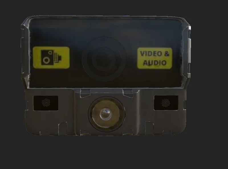 PBR Game 3D Models – Edesix VideoBadge VB-320 – HD Video and Audio Bodycam