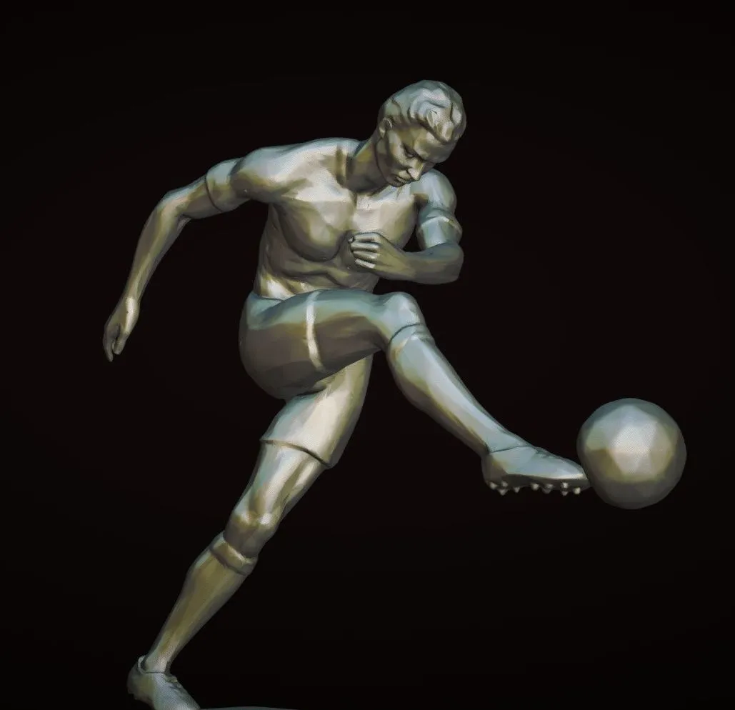 PBR Game 3D Models – El Futbolista