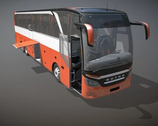 PBR Game 3D Models – Elasto Proxy   Bus