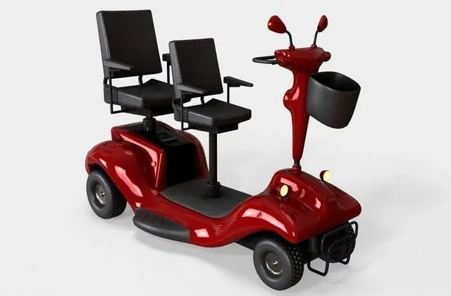 PBR Game 3D Models – Electric Mobility Motor Scooter