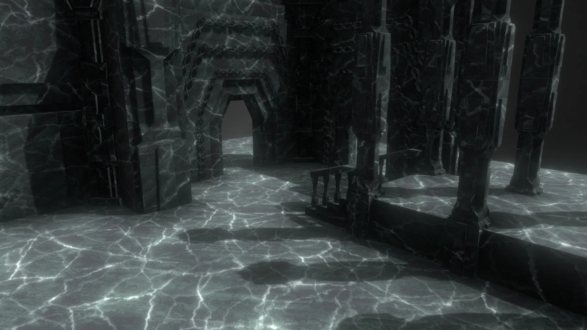 PBR Game 3D Models – Erebor Room V1