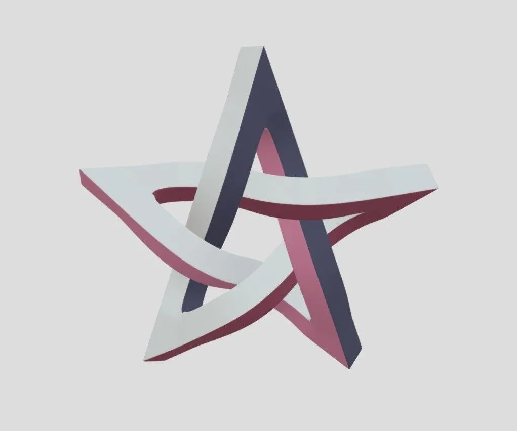 PBR Game 3D Models – Escher Star