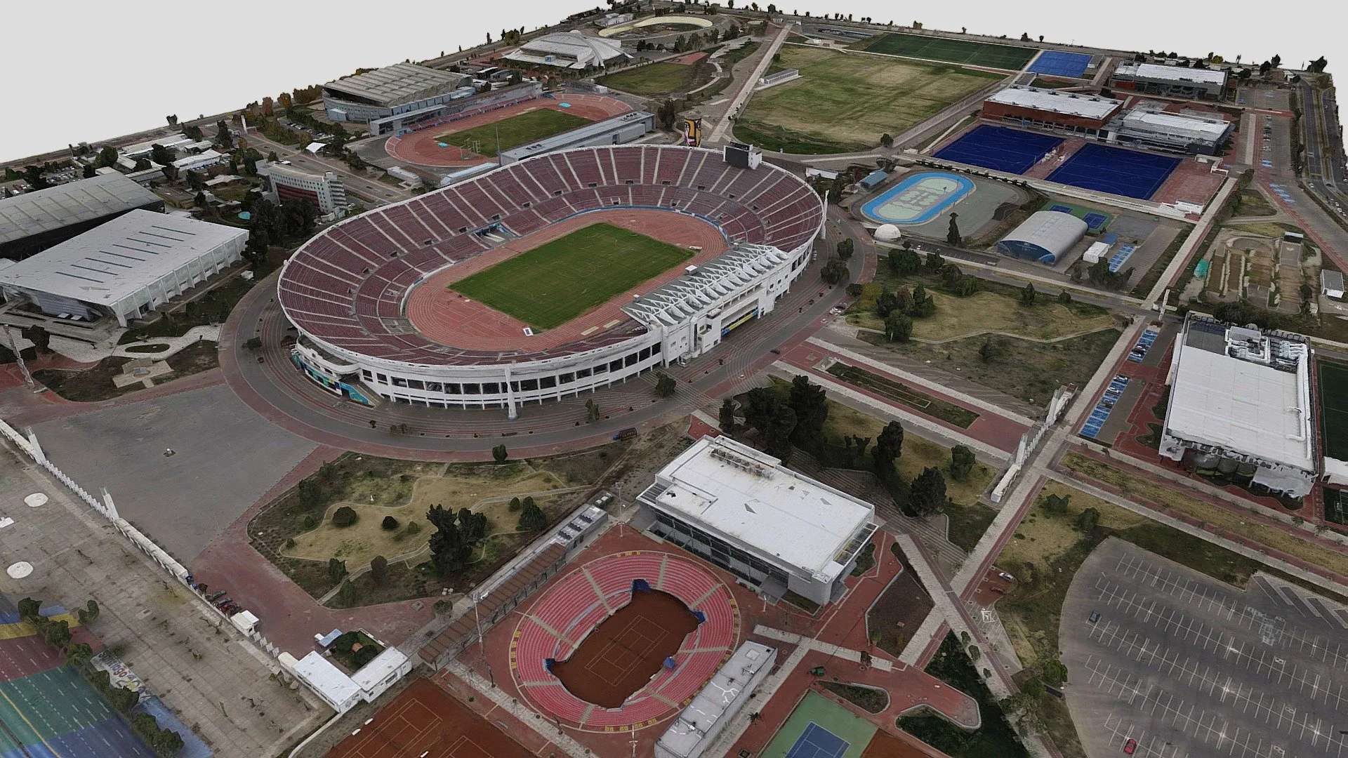PBR Game 3D Models – Estadio Nacional