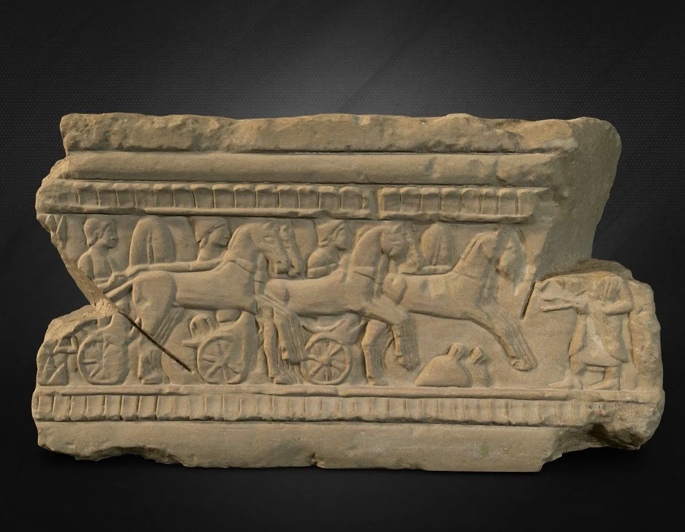 PBR Game 3D Models – Etruszk Siremlek Talapzat