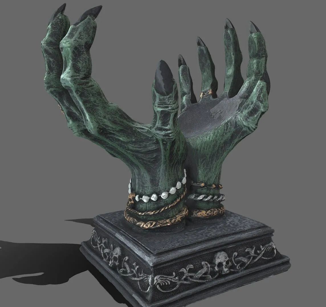 PBR Game 3D Models – Evil Hands