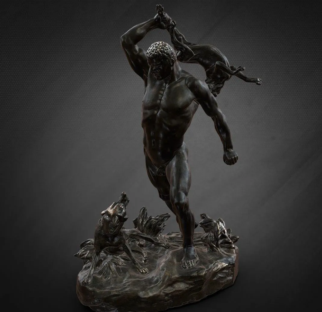 PBR Game 3D Models – Fadrusz Janos Farkasokkal Viaskodo Toldi