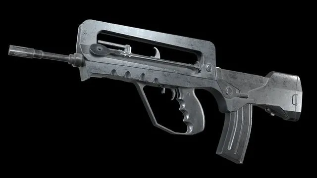 PBR Game 3D Models – Famas G2