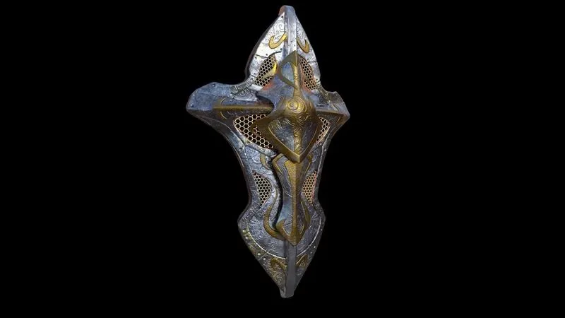 PBR Game 3D Models – Fantasy shield
