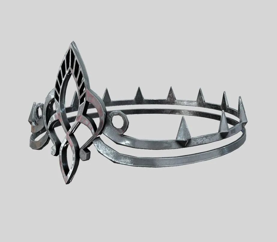 PBR Game 3D Models – Fantasy Tiara Crown