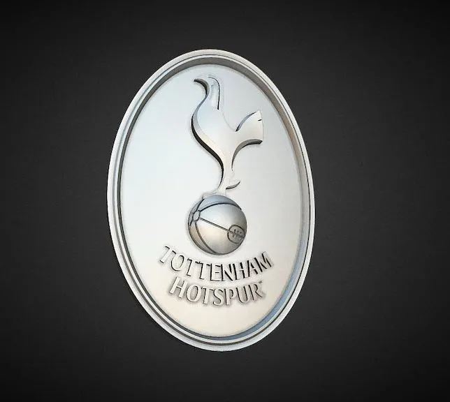 PBR Game 3D Models – Fc Tottenham Hotspur Stl 3D Model For Cnc