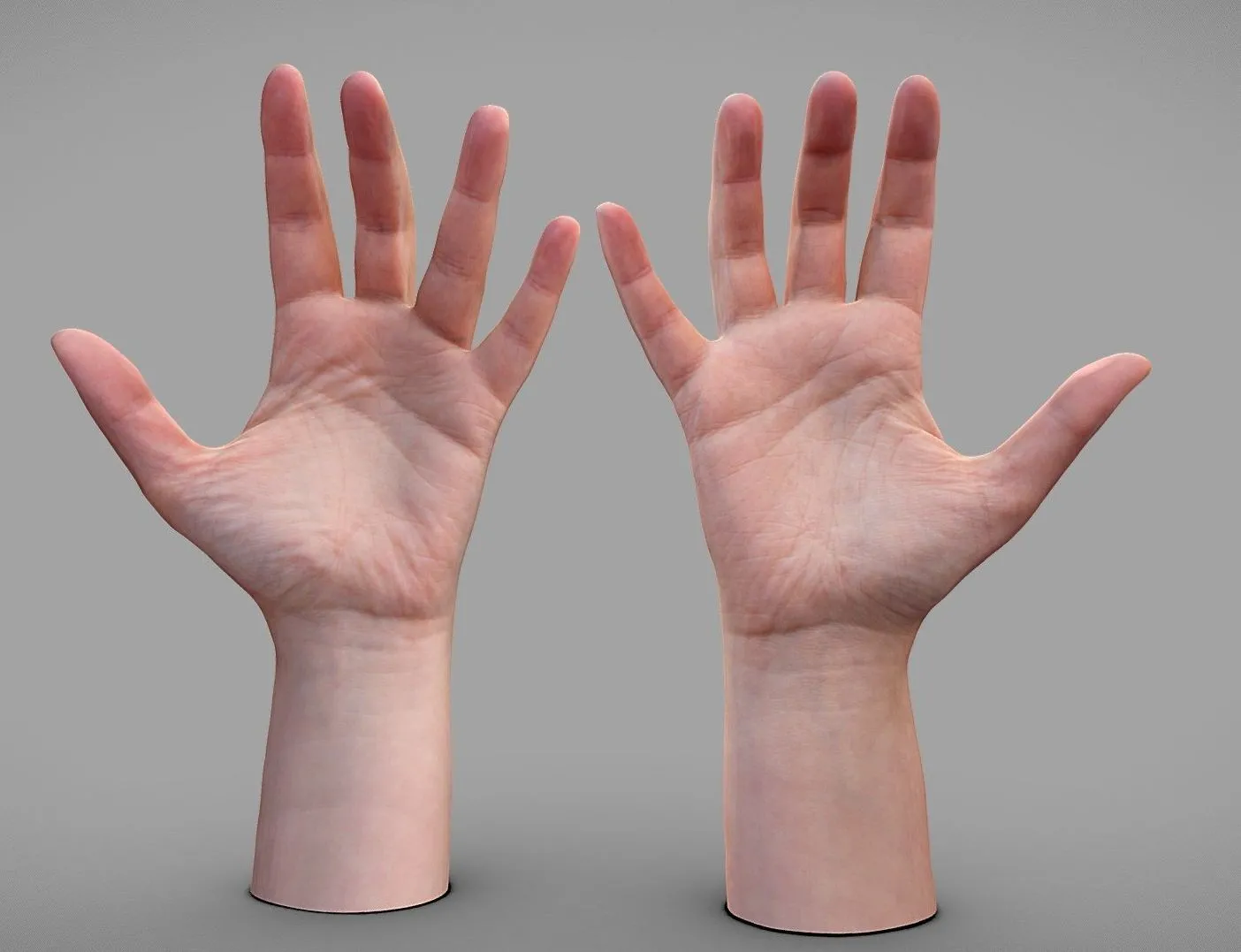 PBR Game 3D Models – Female Hands