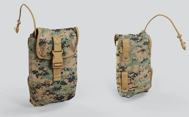 PBR Game 3D Models – FILBE Hydration Pouch