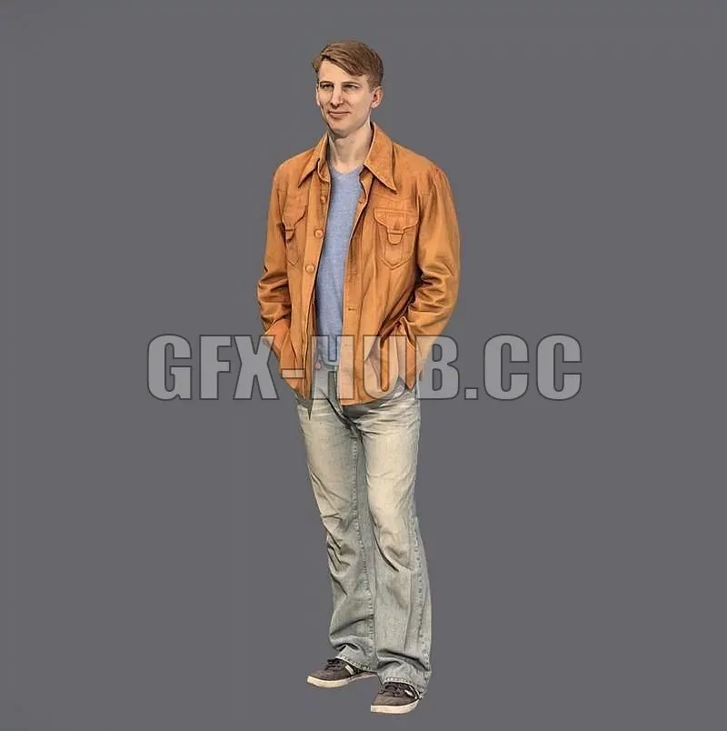 PBR Game 3D Models – find more g f x – hub .co.Casual Man Pose