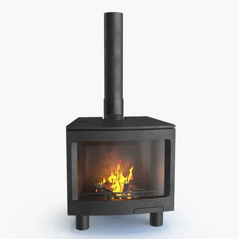 PBR Game 3D Models – Fireplace v5