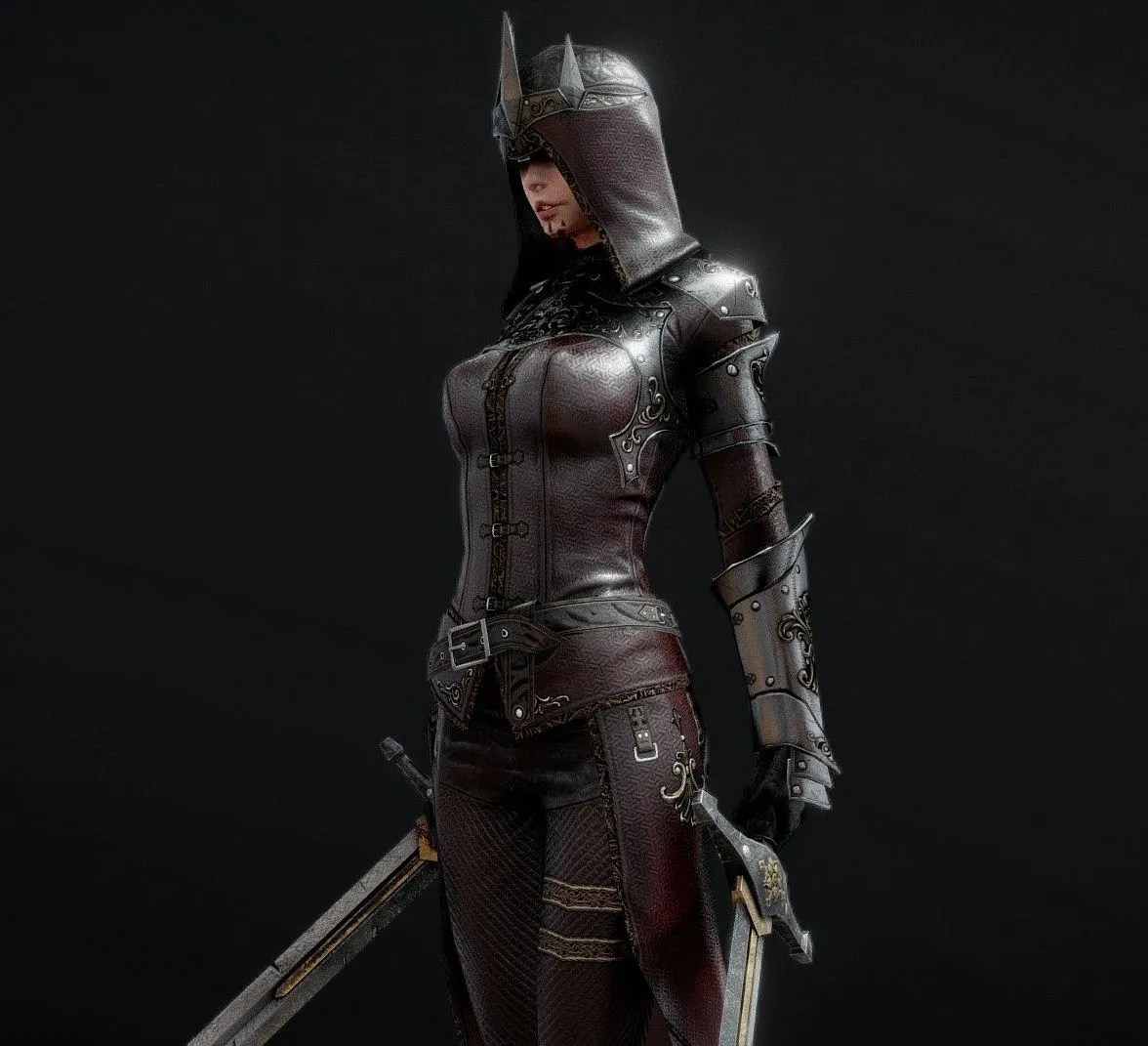 PBR Game 3D Models – Fknight Set C