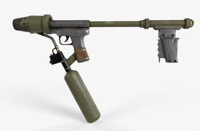 PBR Game 3D Models – Flamethrower
