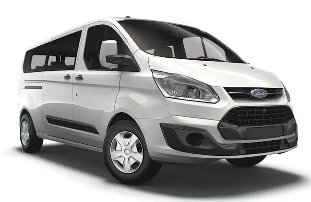 PBR Game 3D Models – Ford Tourneo Custom L2H1 2018