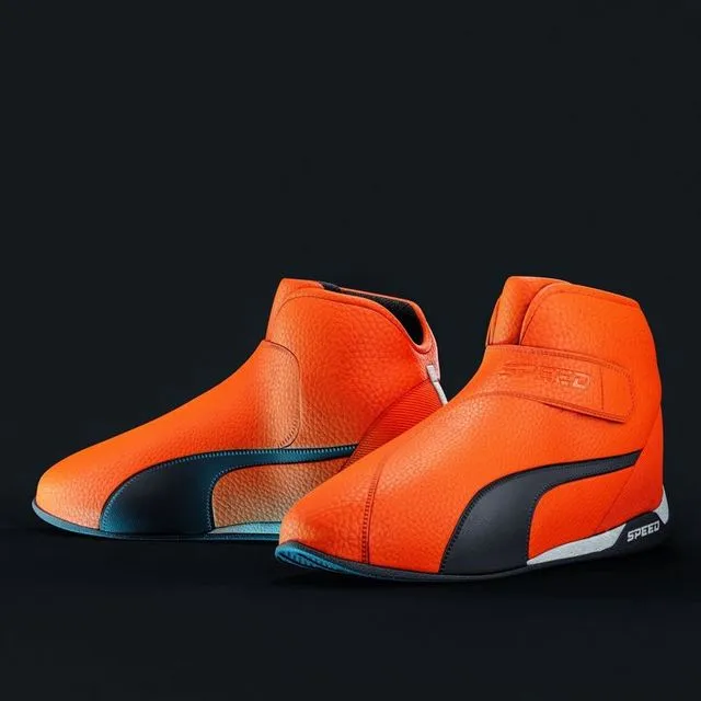 PBR Game 3D Models – Formula 1 boots