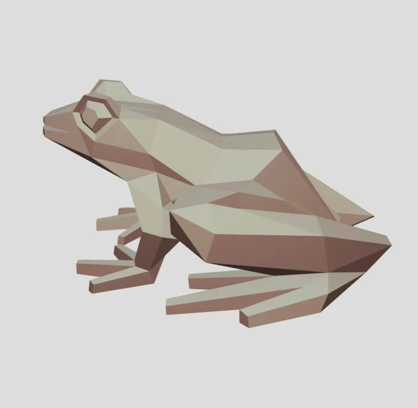 PBR Game 3D Models – Frog