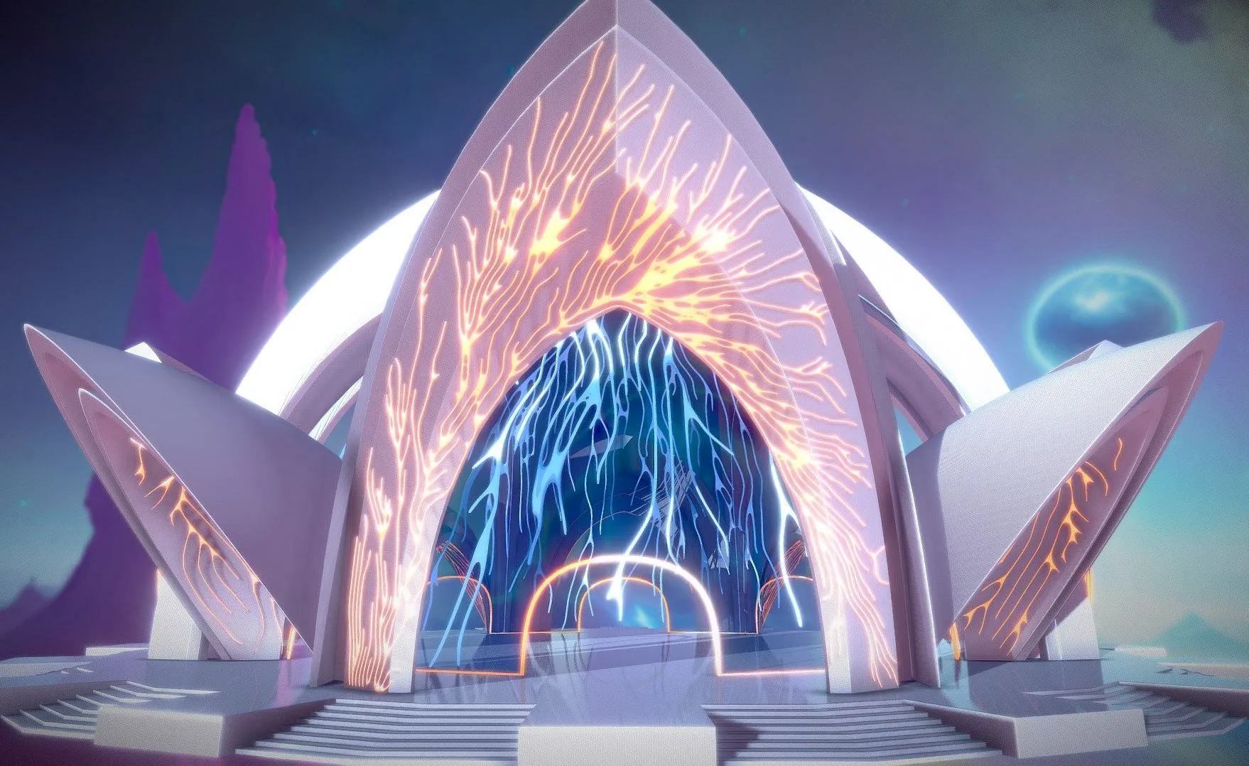 PBR Game 3D Models – Futuristic Interior 701