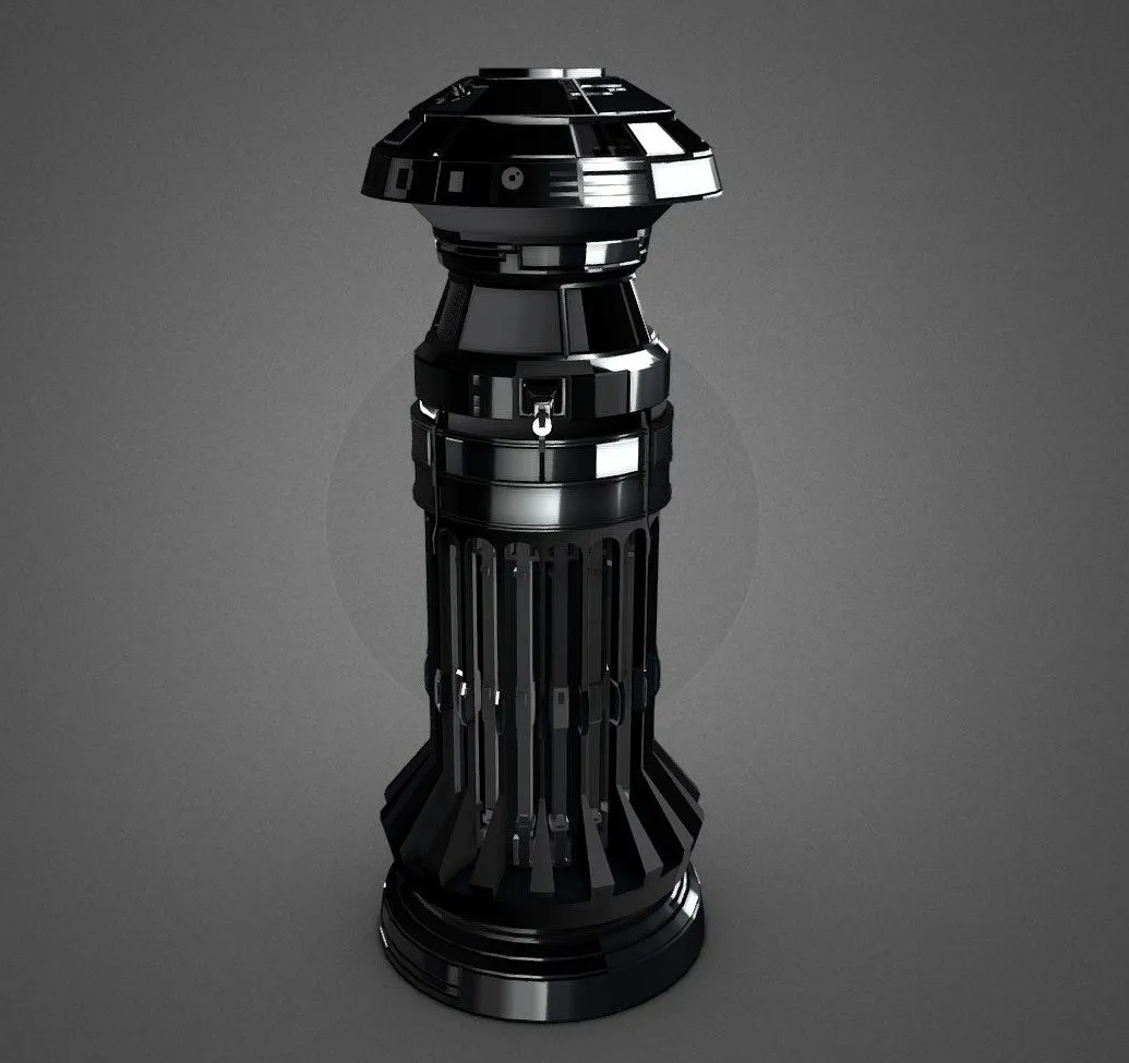 PBR Game 3D Models – Fx 7 Medical Droid