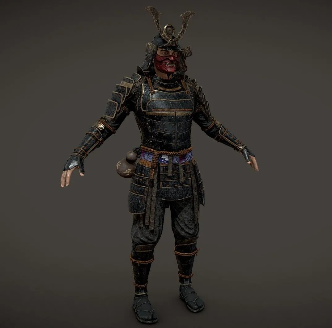 PBR Game 3D Models – G2 Arashi Model