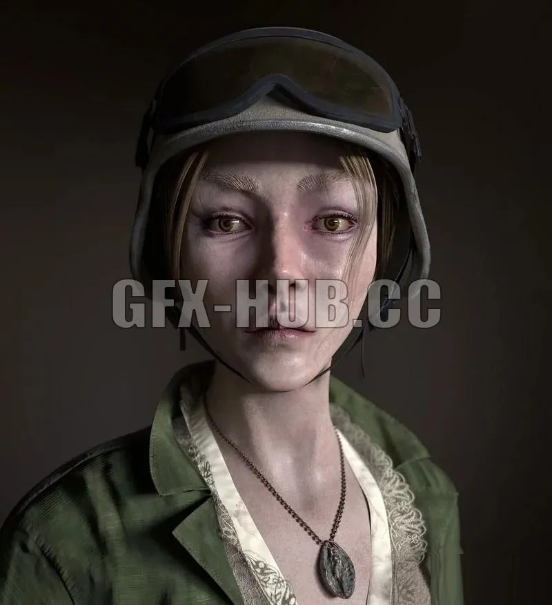 PBR Game 3D Models – Game character Ecumenical Soldier