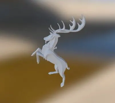 PBR Game 3D Models – Game Of Thrones, House Baratheon