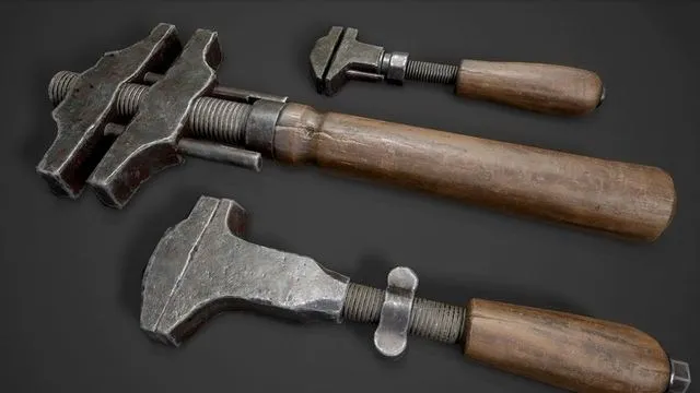 PBR Game 3D Models – Garage Tools