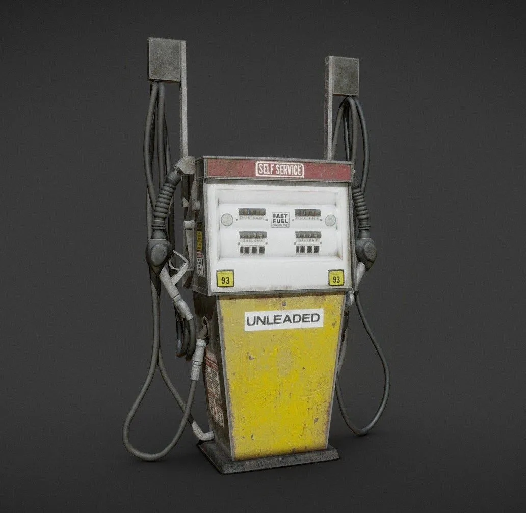 PBR Game 3D Models – Gasmachine