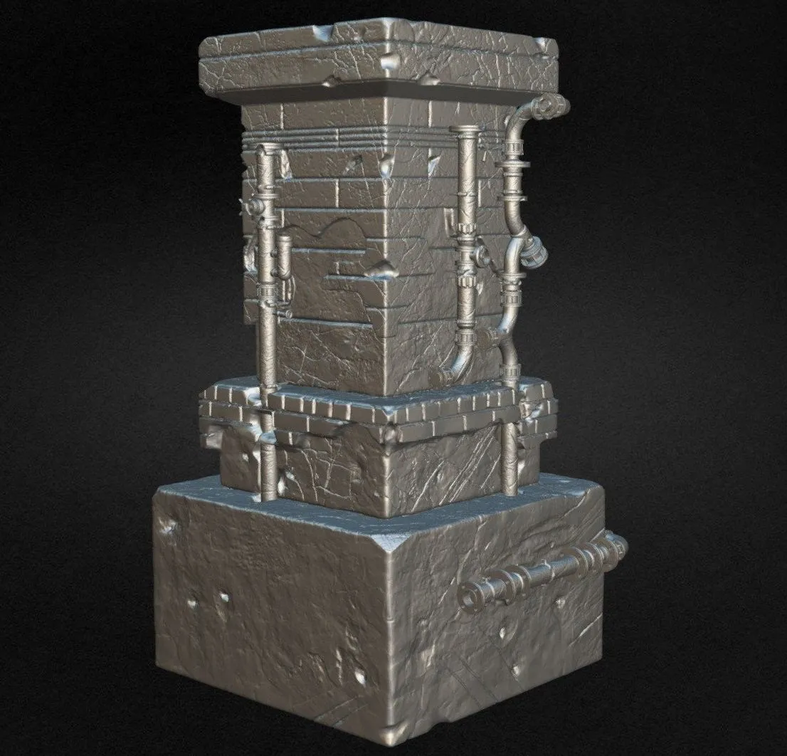 PBR Game 3D Models – Genestealer Base