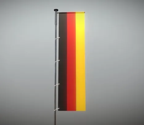 PBR Game 3D Models – Germany Flag 8M