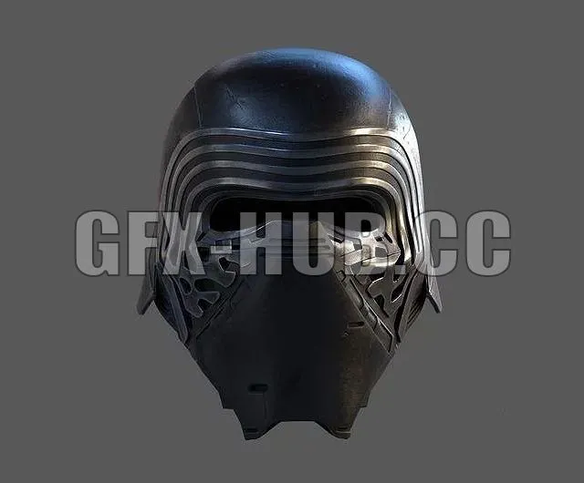 PBR Game 3D Models – GeT=MoRe=gfx=hub=co=Kylo Ren Helmet