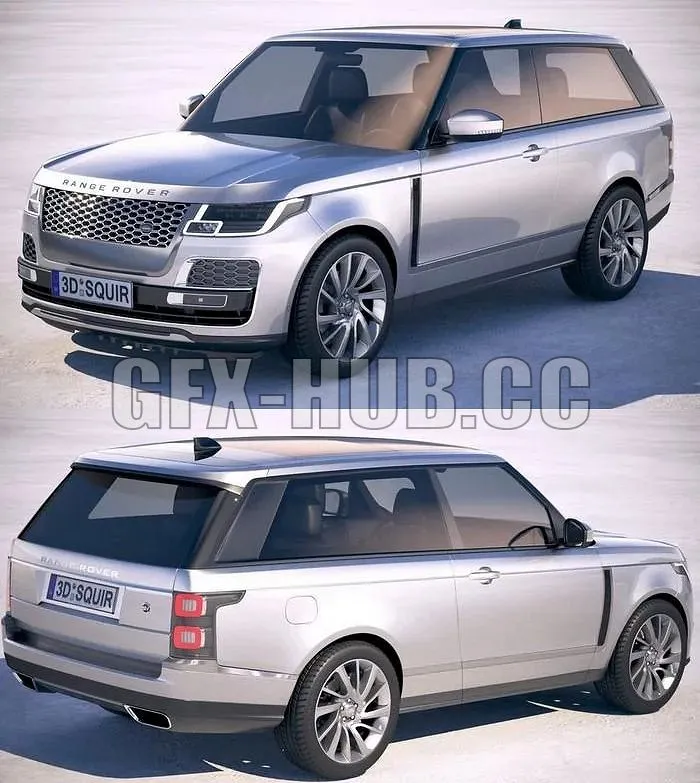 PBR Game 3D Models – GF_x-Hu_B.CO@Range Rover SV Coupe 2019