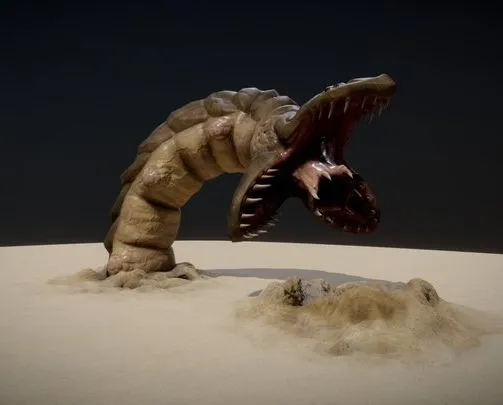 PBR Game 3D Models – GIANT WORM ANIMATIONS