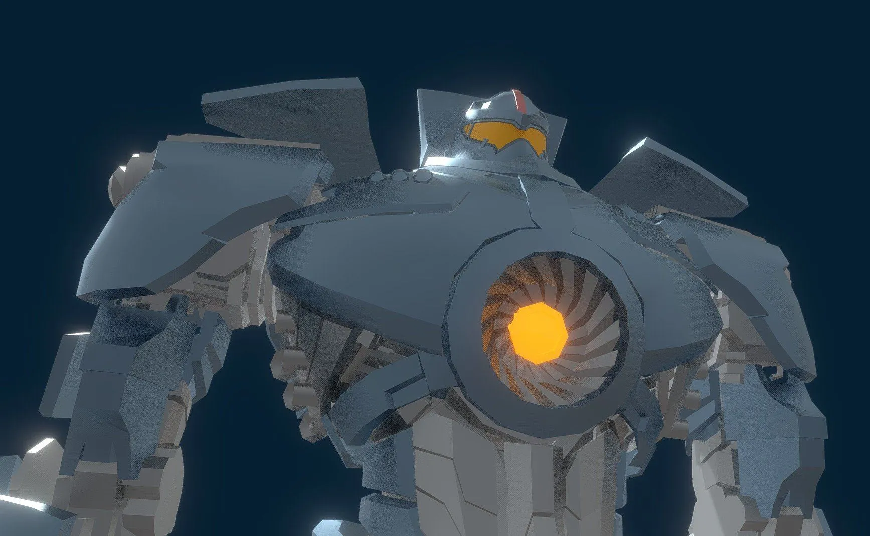 PBR Game 3D Models – Gipsy Danger