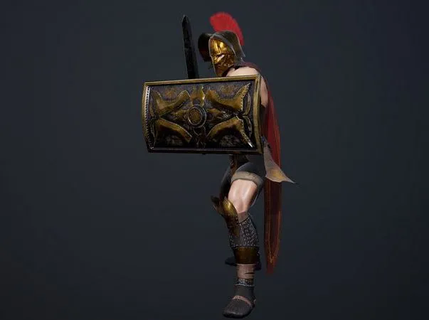 PBR Game 3D Models – Gladiator