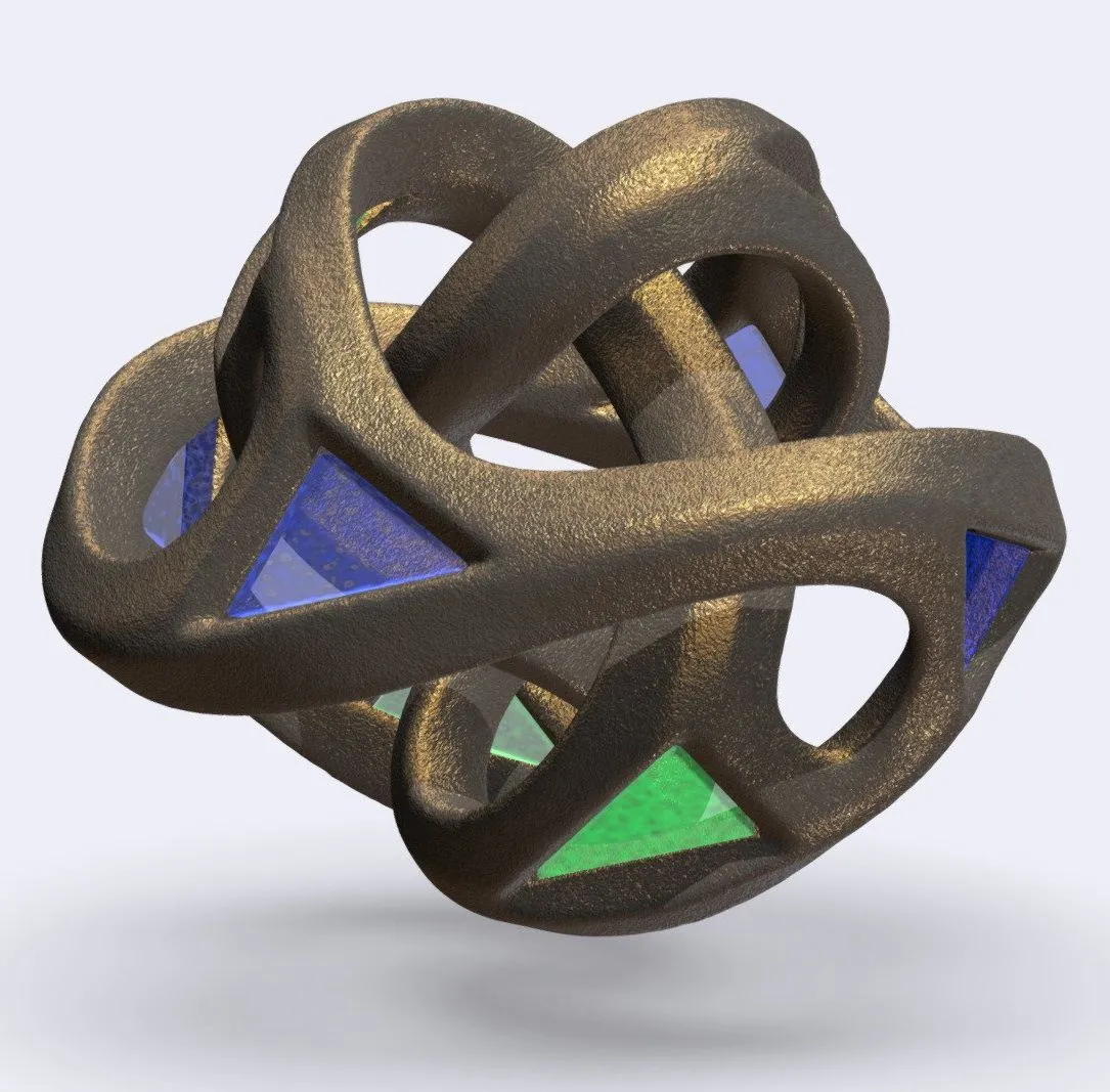 PBR Game 3D Models – Glass Test Gudaba