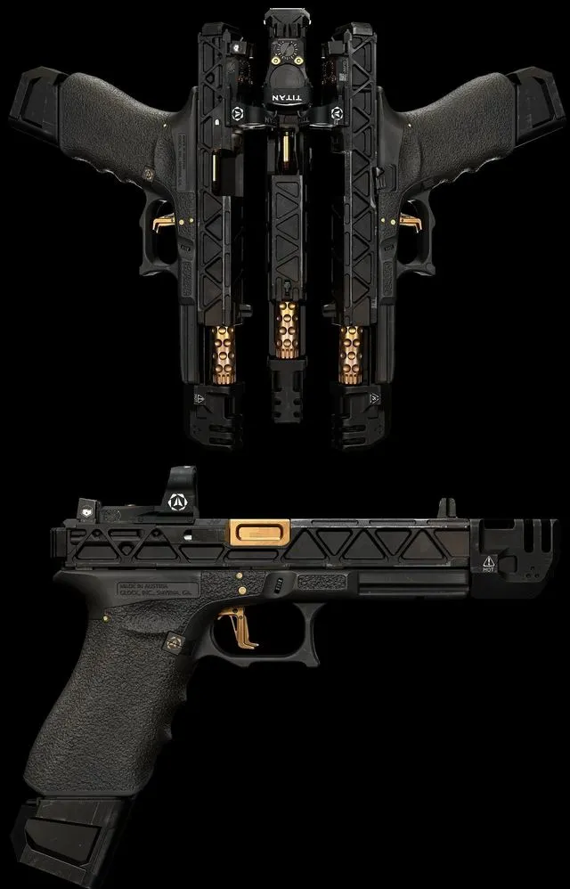 PBR Game 3D Models – Glock 17 Custom