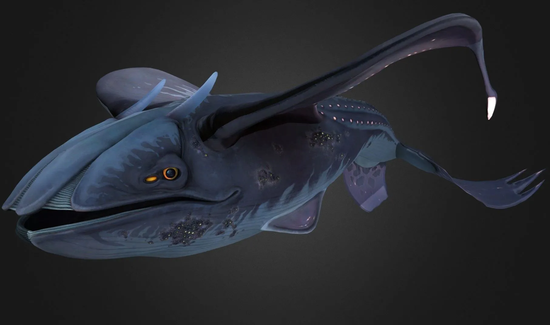 PBR Game 3D Models – Glow Whale