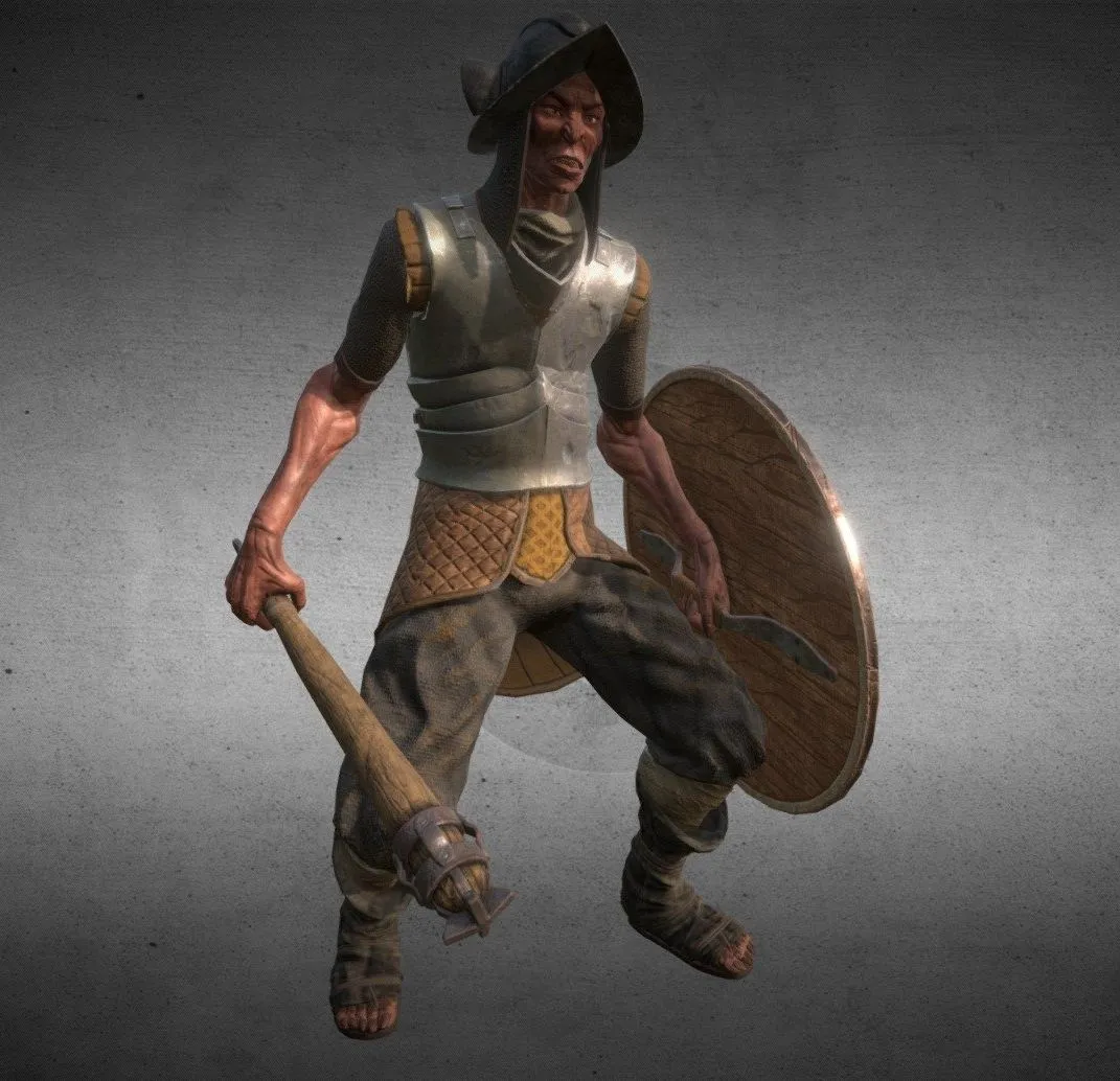 PBR Game 3D Models – Goblin