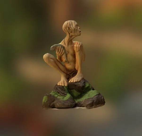 PBR Game 3D Models – Gollum