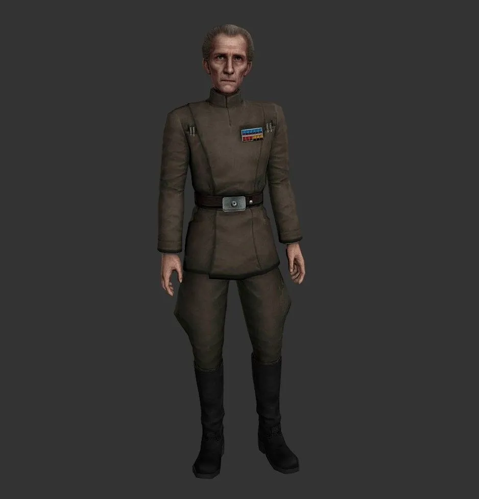 PBR Game 3D Models – Grand Moff Tarkin
