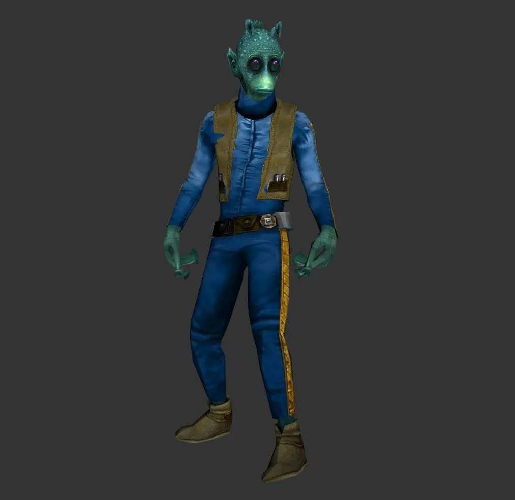 PBR Game 3D Models – Greedo