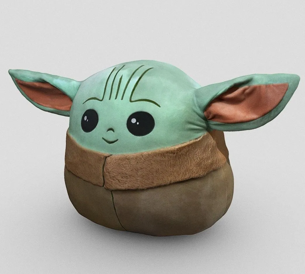 PBR Game 3D Models – Grogu Plushie