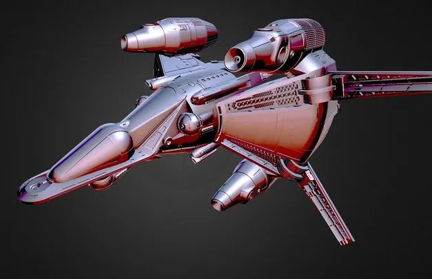 PBR Game 3D Models – Gunstar   The Last Starfighter