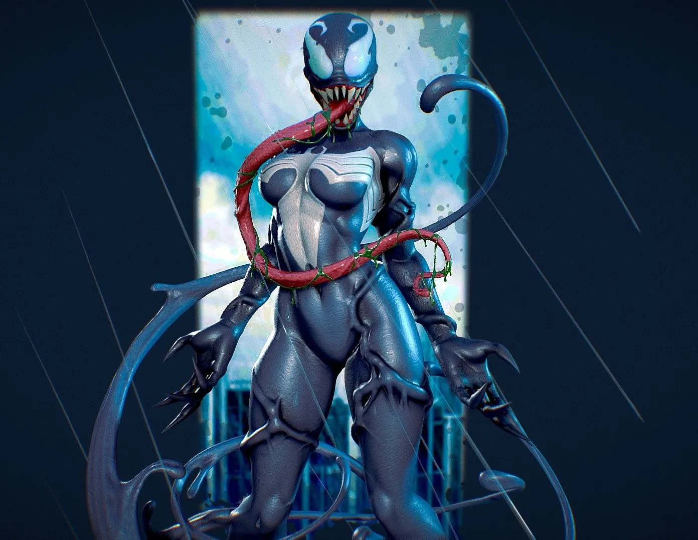PBR Game 3D Models – Gwenom