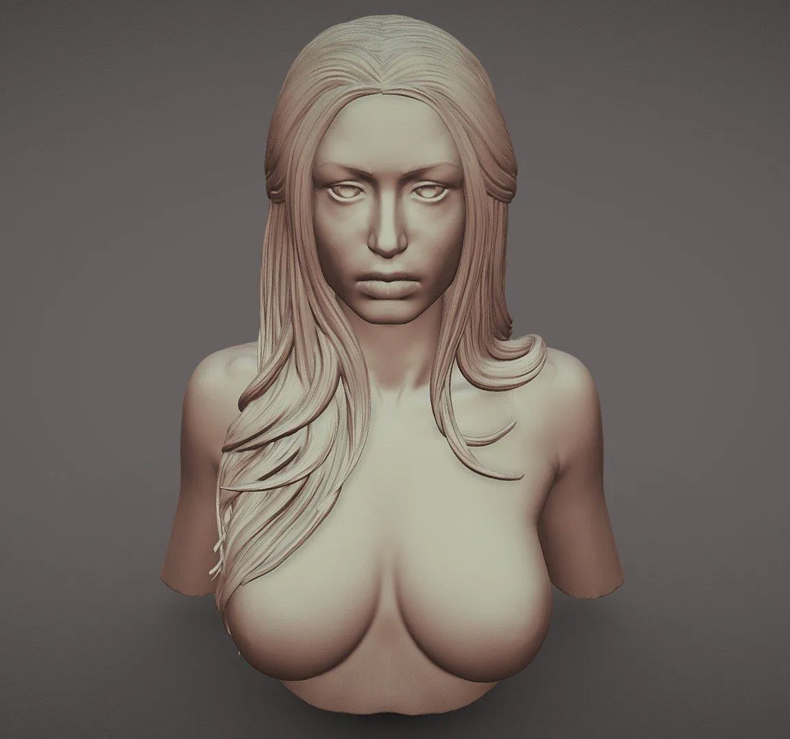 PBR Game 3D Models – Hair 53