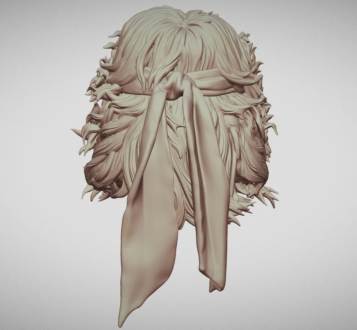 PBR Game 3D Models – Hair 63