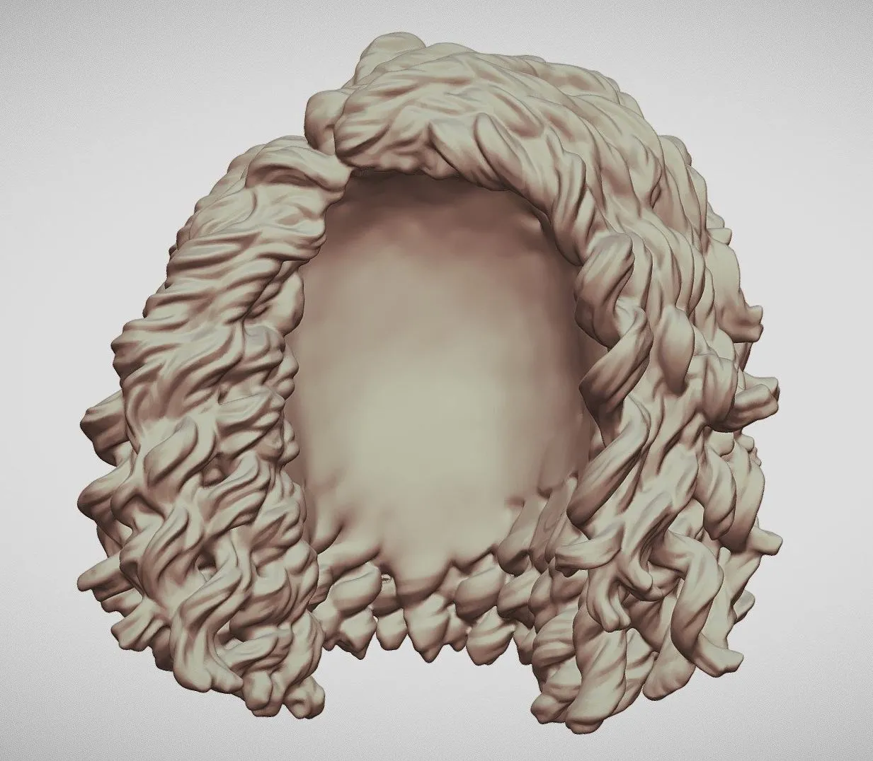 PBR Game 3D Models – Hair 65